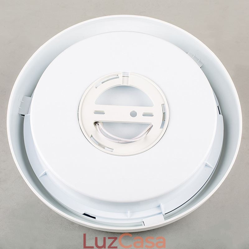 Luminária de teto redonda criativa embutida para iluminação doméstica