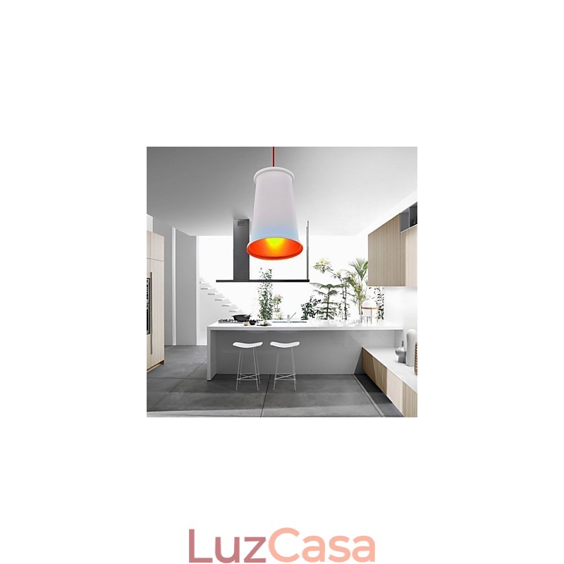 Lustre Mini Estilo Moderno Contemporâneo Metal