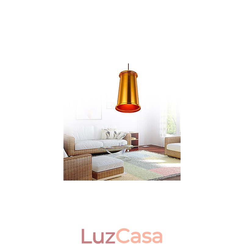 Lustre Mini Estilo Moderno Contemporâneo Metal
