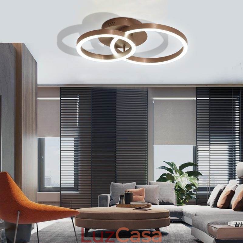 Moderno Simples Flush Mount Criativo Luz de Teto Iluminação Quente Luz