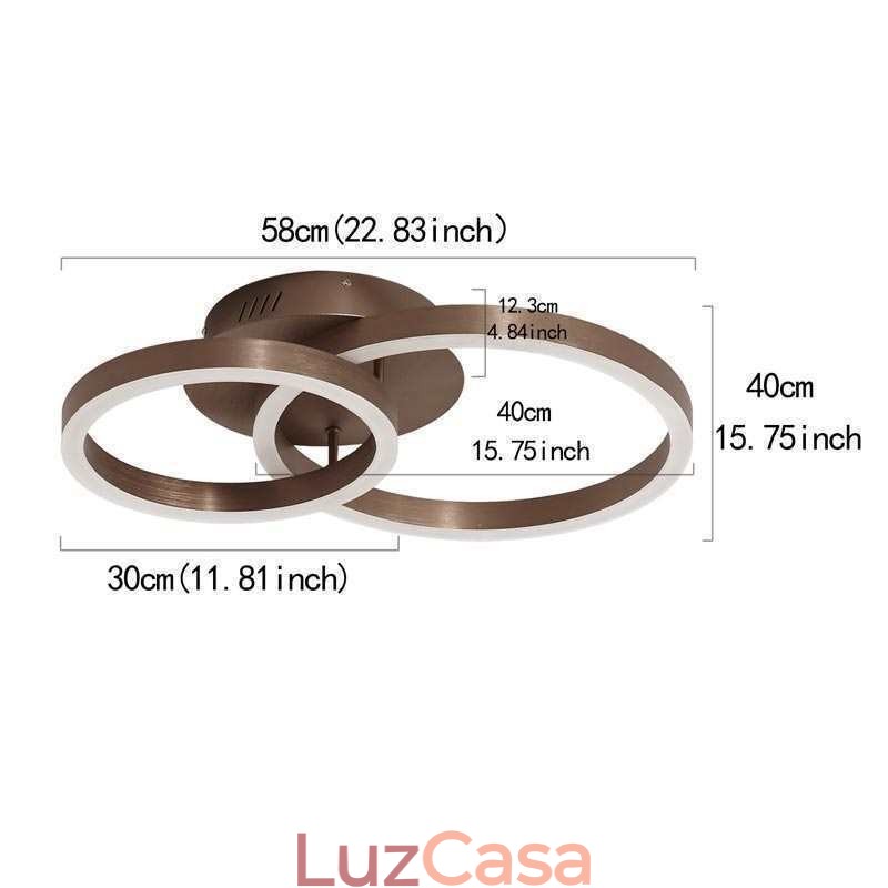 Moderno Simples Flush Mount Criativo Luz de Teto Iluminação Quente Luz