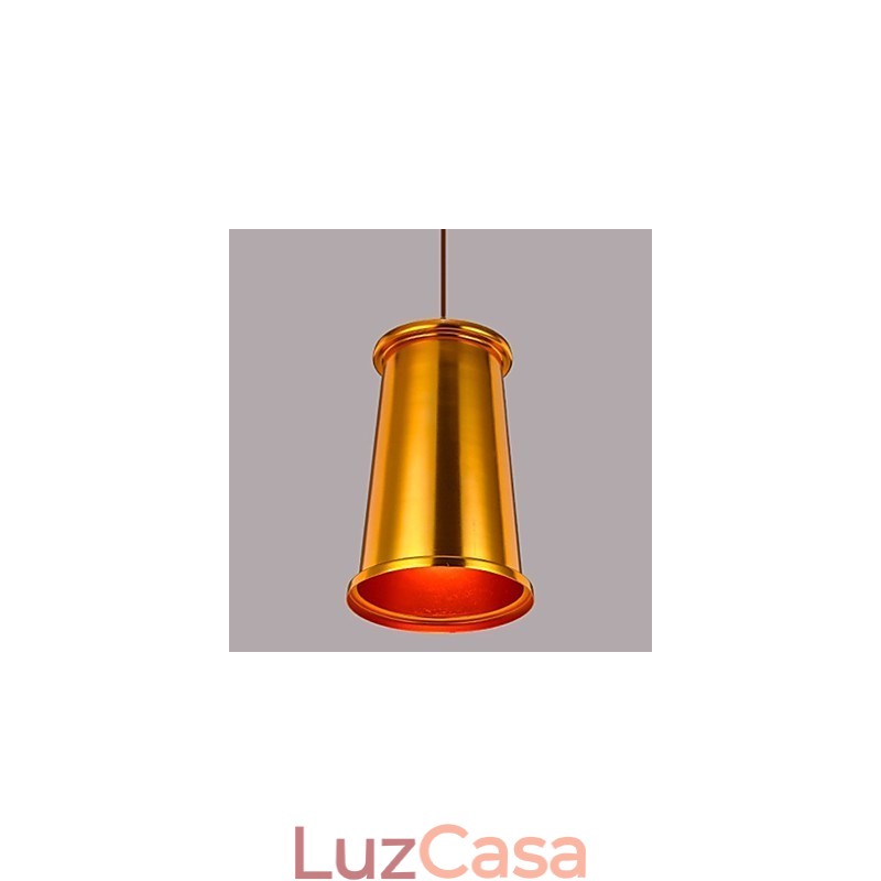 Lustre Mini Estilo Moderno Contemporâneo Metal