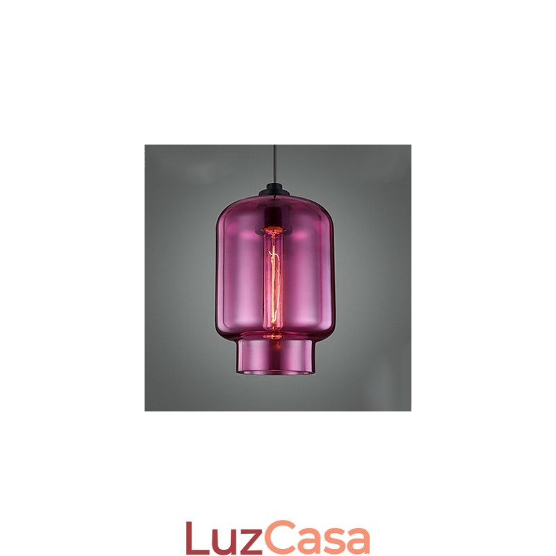 Lustre Mini Estilo Moderno Contemporâneo Vidro