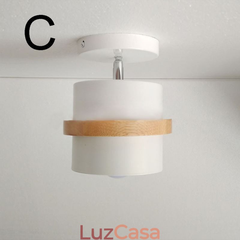 Redondo Macaron Spotlight Cromático Luz de Teto (Luz Única)