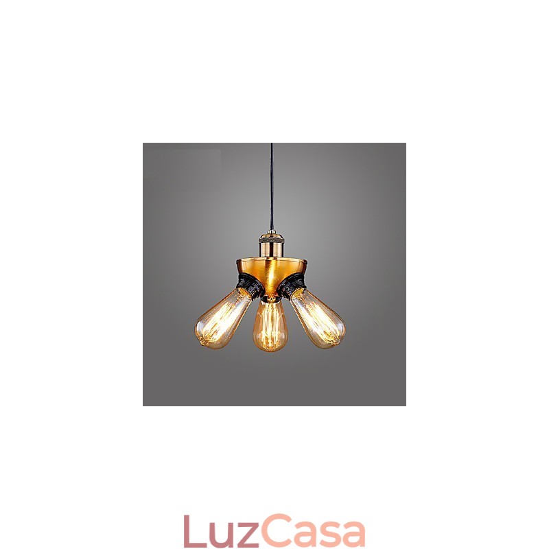 Lustre Mini Estilo Moderno Contemporâneo Metal