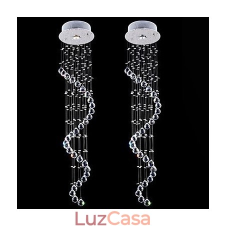 Lustre de cristal pendente, iluminação, 1 luz, canpoy prateado, transparente, k9, cristal, hélice, teto, lâmpadas, h120cm Lustre de cristal pendente, iluminação, 1 luz, canpoy prateado, transparente, k9, cristal, hélice, teto, lâmpadas, h120cm
