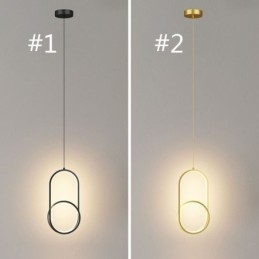 Luminária pendente moderna e criativa