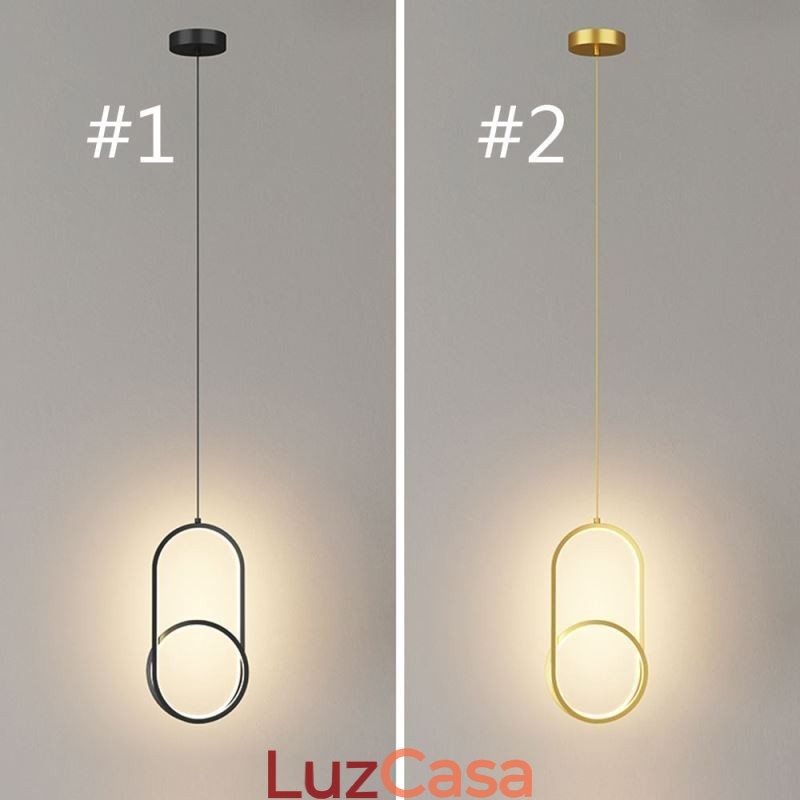 Luminária pendente moderna e criativa