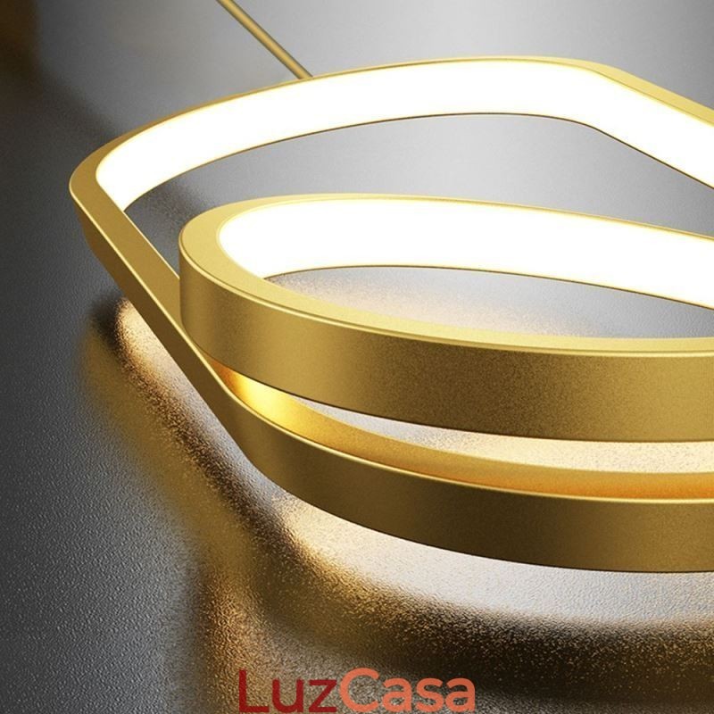Luminária pendente moderna e criativa