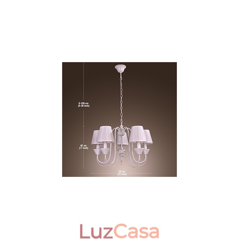 Lustre de Bronze Rústico Lodge