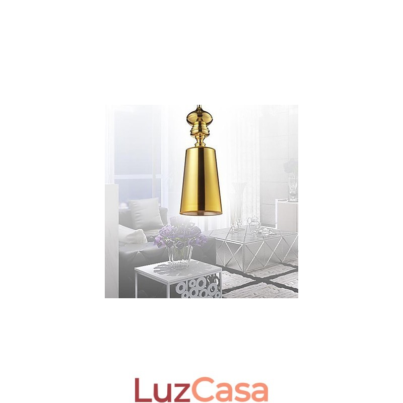 Lustre 1 Luz Simples Moderno Artístico Luz Única Pendente