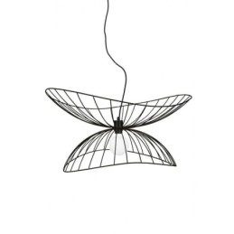 Lustre moderno de chapéu, decoração minimalista, luz pendente, 1 luz