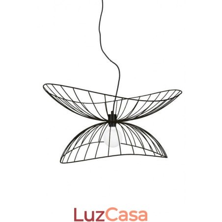 Lustre moderno de chapéu, decoração minimalista, luz pendente, 1 luz