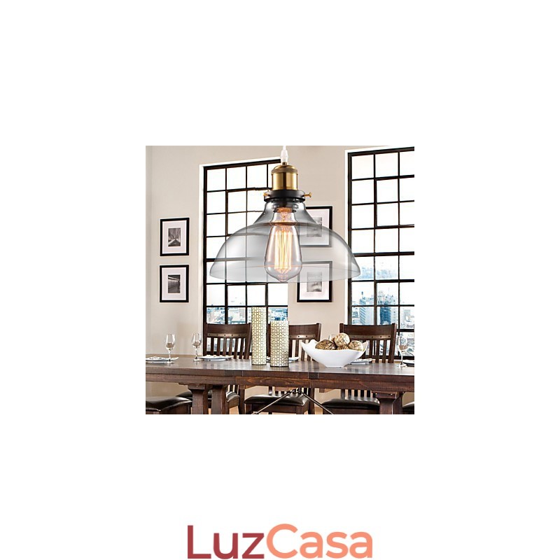 Lustre de metal estilo mini contemporâneo moderno