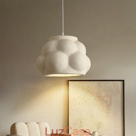Luminária pendente de resina moderna Luminária suspensa Luminária pendente de resina moderna Luminária suspensa