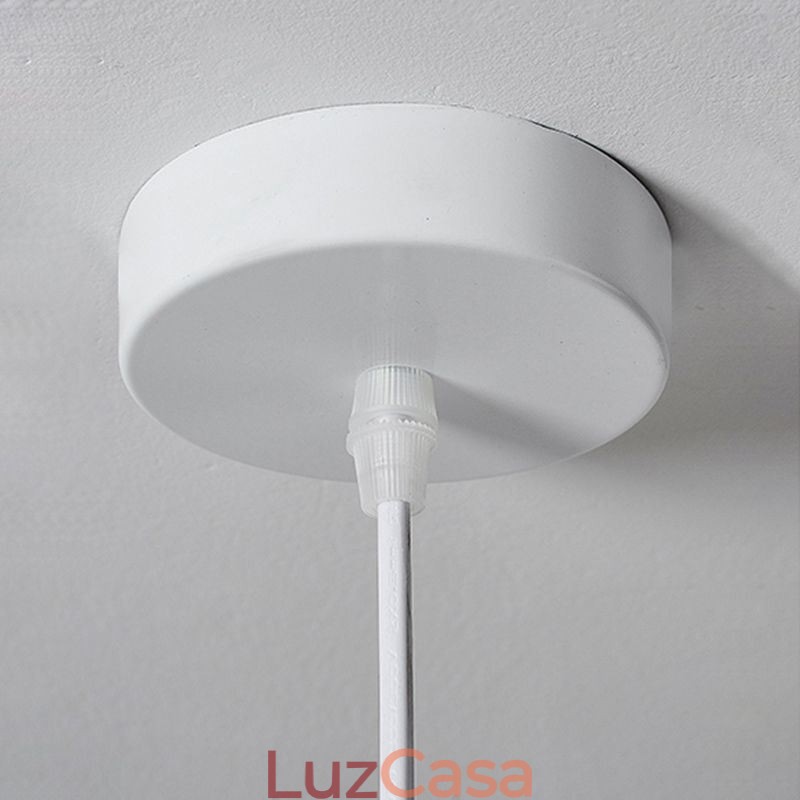 Decoração de teto de resina, luz suspensa