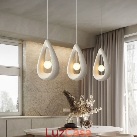Luminária de teto de resina Luminária suspensa Luminária de teto de resina Luminária suspensa