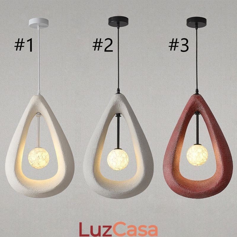 Luminária de teto de resina Luminária suspensa