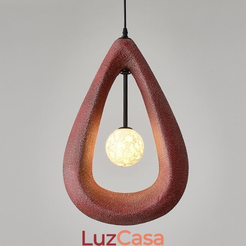 Luminária de teto de resina Luminária suspensa
