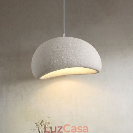 Luminária pendente de resina Luminária pendente minimalista Luminária pendente de resina Luminária pendente minimalista