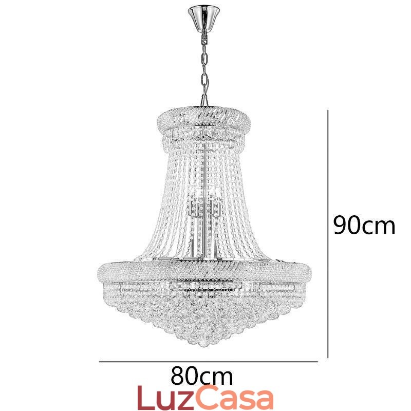 Luminária pendente de cristal moderna, luminária decorativa duplex para teto