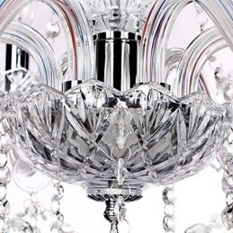 Lustre de Cristal Rústico Lodge Outros Vidros
