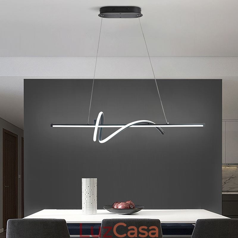 Pendente Minimalista Curto Envoltório Luz de Teto