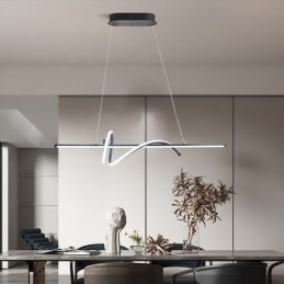 Pendente Minimalista Curto Envoltório Luz de Teto