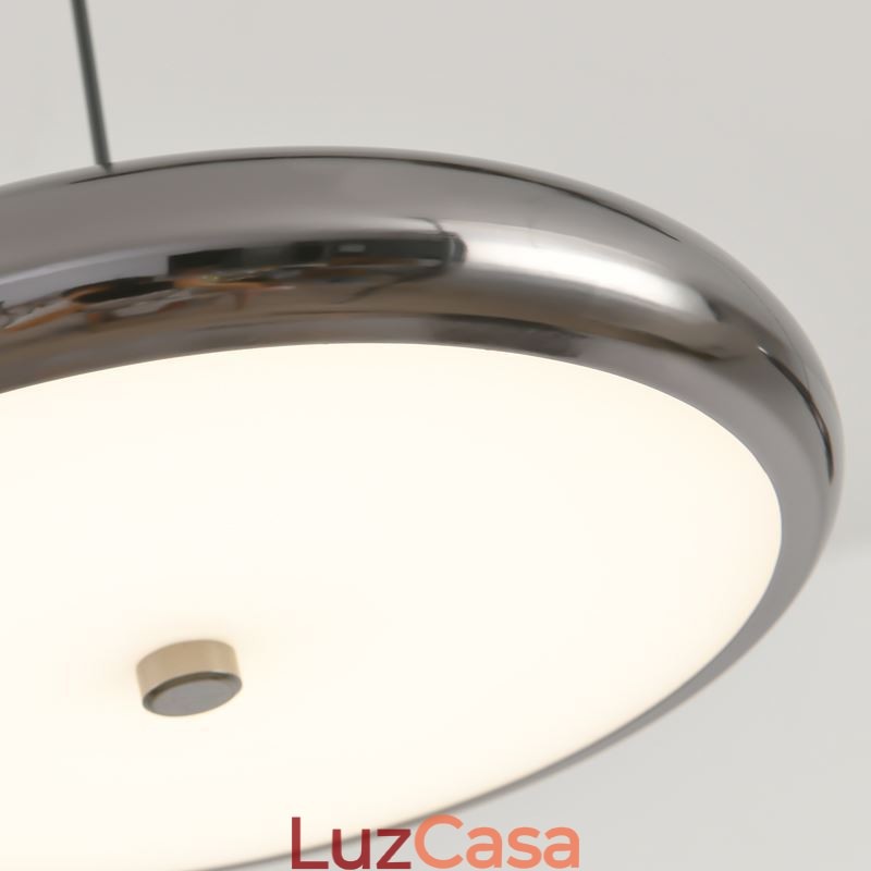 Luminária de teto com três cabeças, luminária pendente