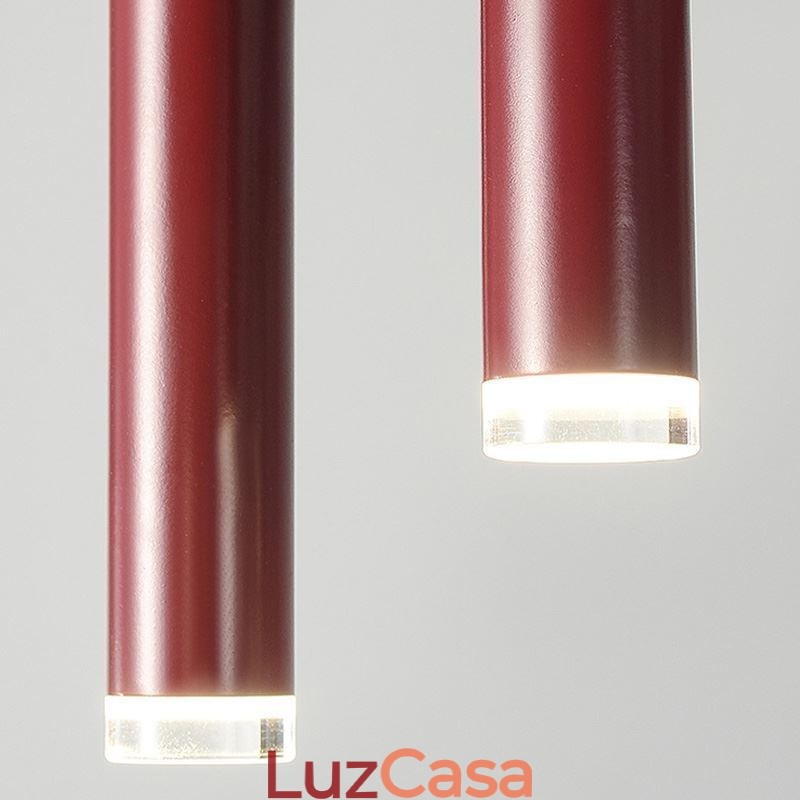 Luminária pendente em forma de U Luminária pendente decorativa