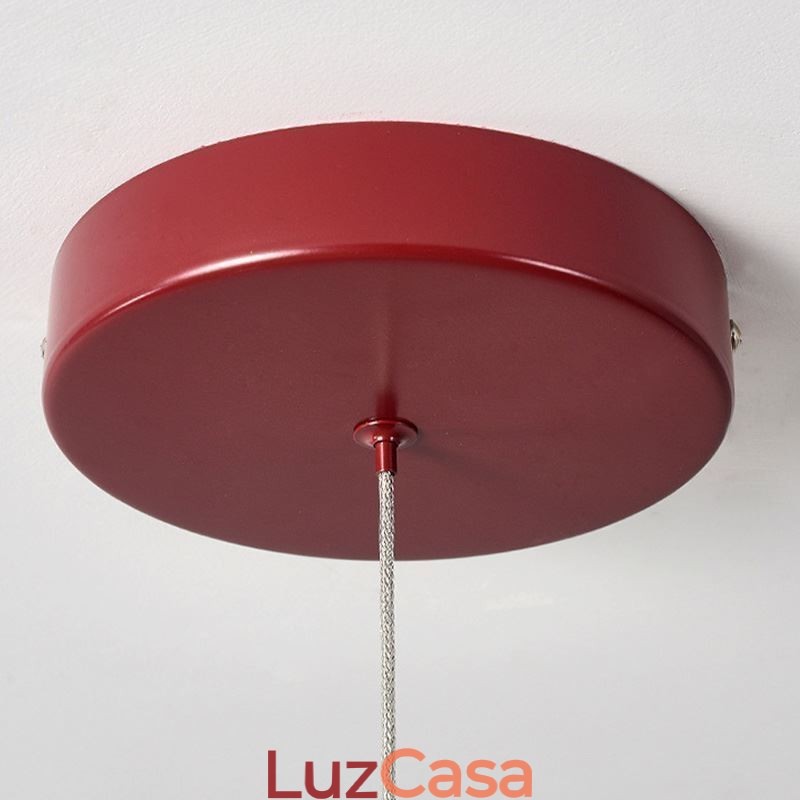 Luminária pendente em forma de U Luminária pendente decorativa