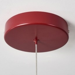 Luminária de teto moderna nórdica duplex edifício circular em forma de U pendente