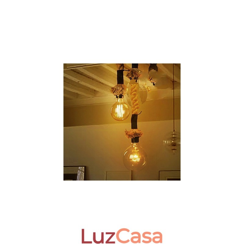 Lustre Tradicional Clássico Vidro