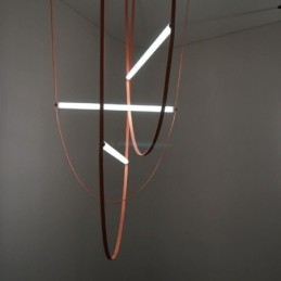 Luminária pendente europeia estilo wabi sabi cinto luz decorativa