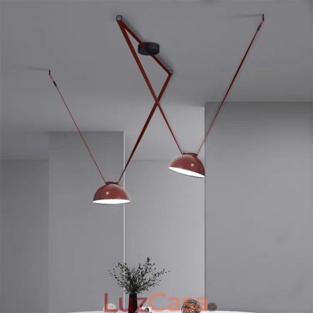Luminária pendente de cinto estilo europeu simples wabi sabi luminária de teto de cinto Luminária pendente de cinto estilo europeu simples wabi sabi luminária de teto de cinto
