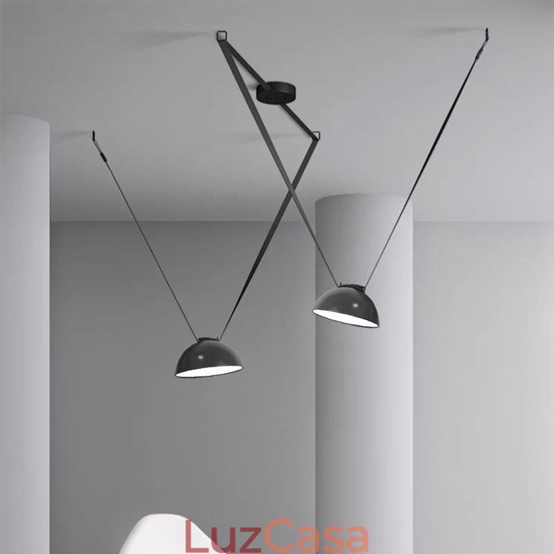 Luminária pendente de cinto estilo europeu simples wabi sabi luminária de teto de cinto