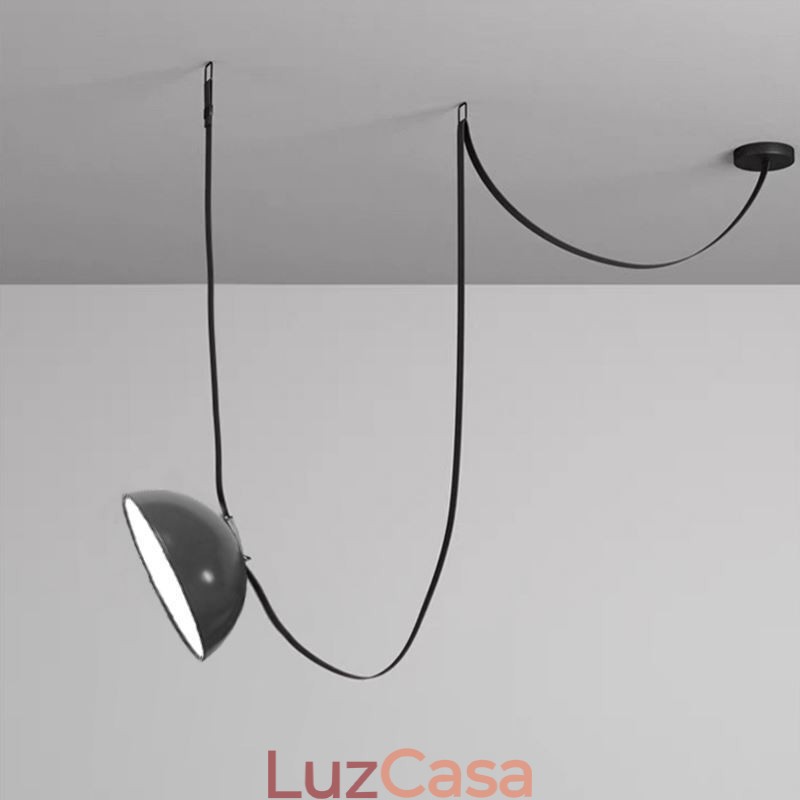Luminária pendente de cinto estilo europeu simples wabi sabi luminária de teto de cinto