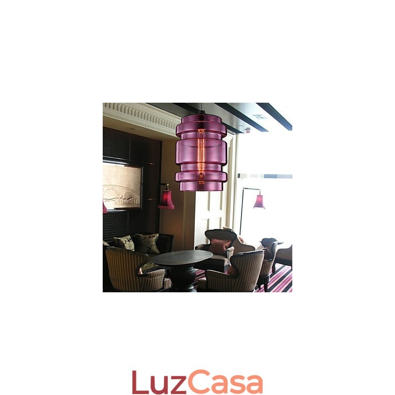 Lustre Mini Estilo Moderno Contemporâneo Vidro