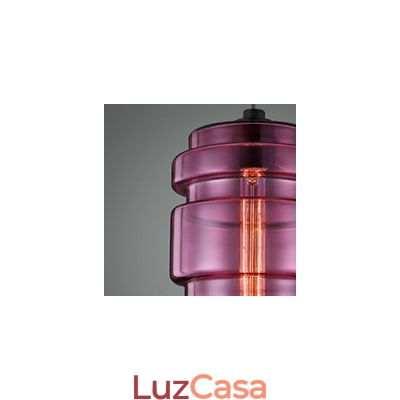 Lustre Mini Estilo Moderno Contemporâneo Vidro