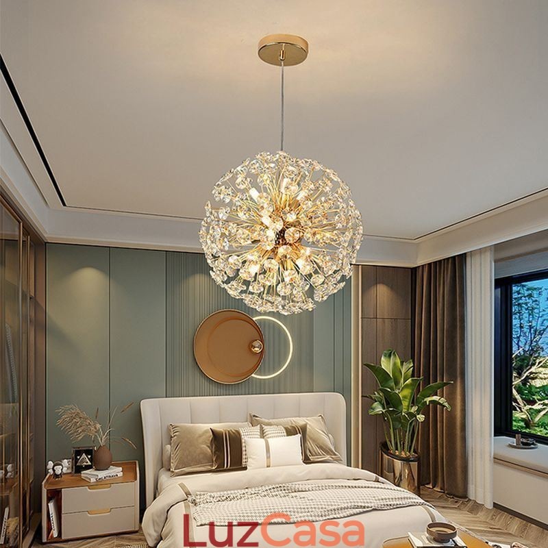 Luminária de teto moderna minimalista, ferro galvanizado, luminária pendente tipo girassol