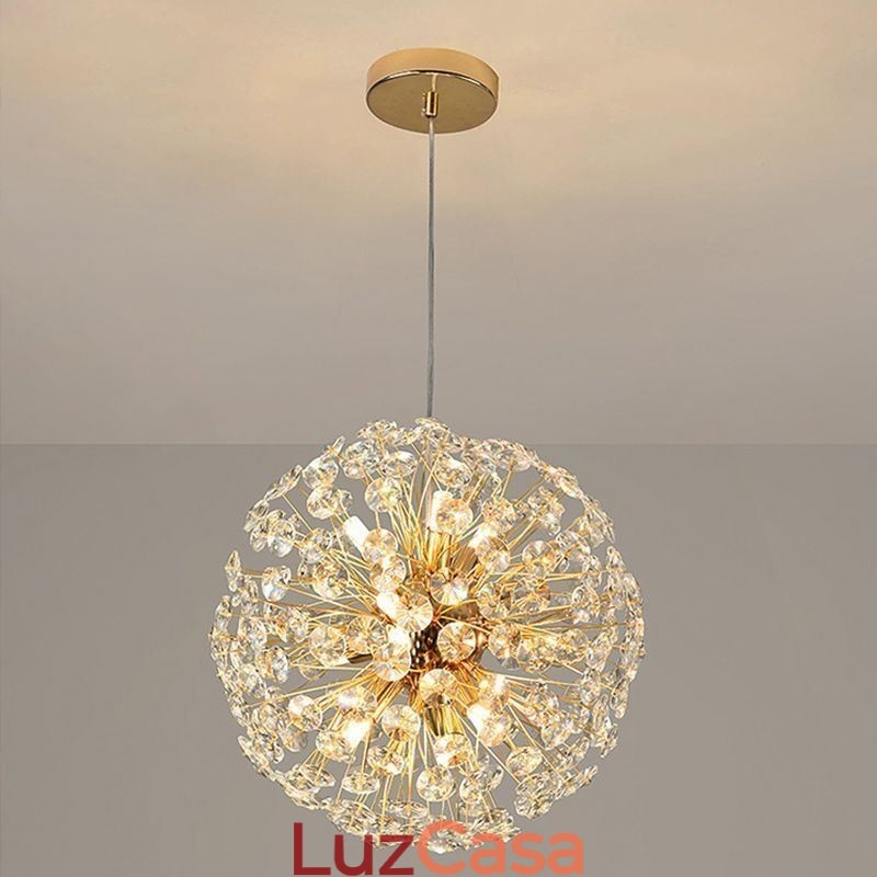 Luminária de teto moderna minimalista, ferro galvanizado, luminária pendente tipo girassol