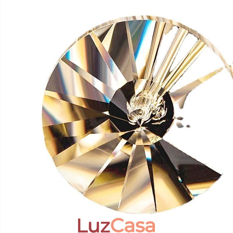 Luminária de teto moderna minimalista, ferro galvanizado, luminária pendente tipo girassol