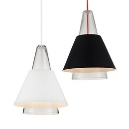 Lustre de vidro com pintura contemporânea moderna
