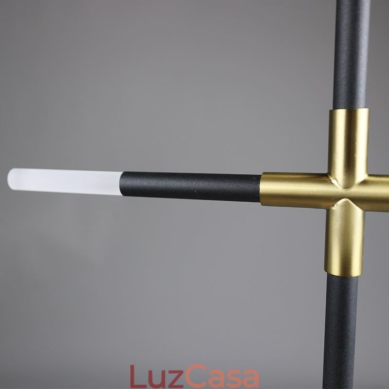 Luminária pendente Splicing Branco quente Luz de teto criativa DIY Lâmpada de combinação