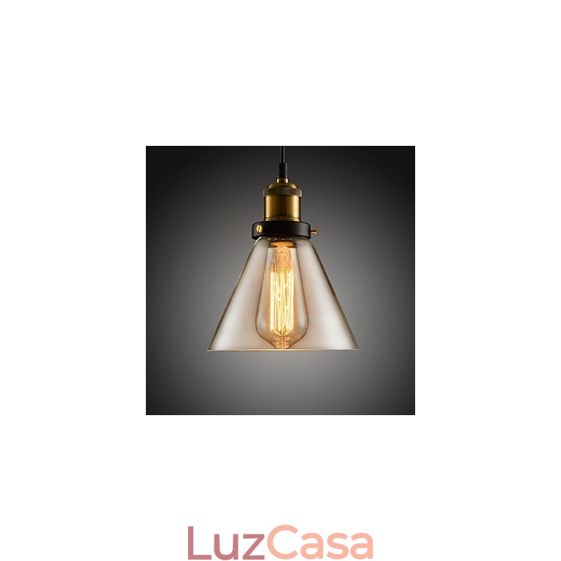 Lustre Mini Estilo Moderno Contemporâneo Metal