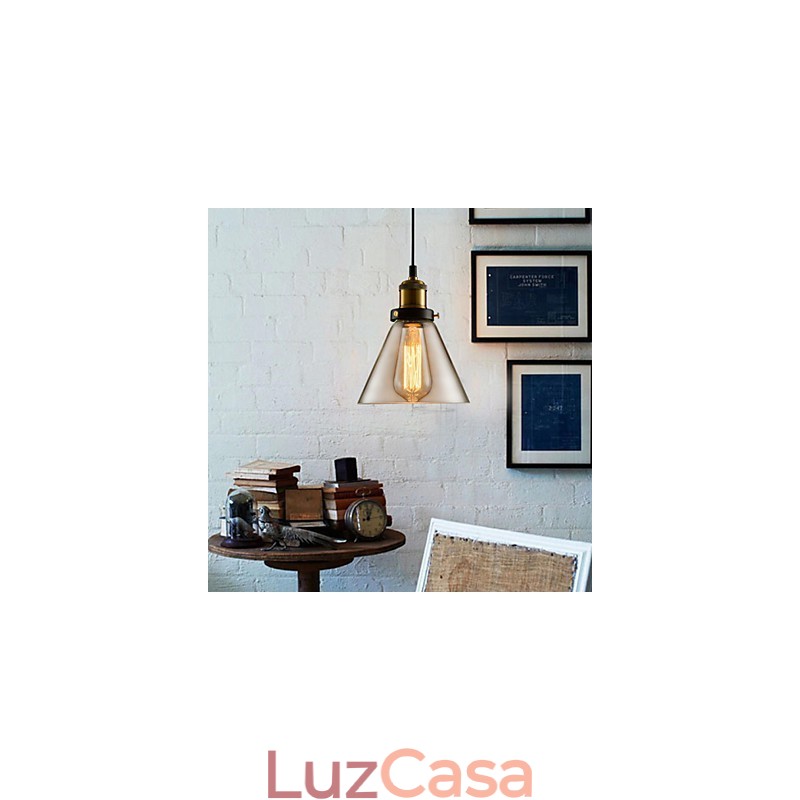 Lustre Mini Estilo Moderno Contemporâneo Metal