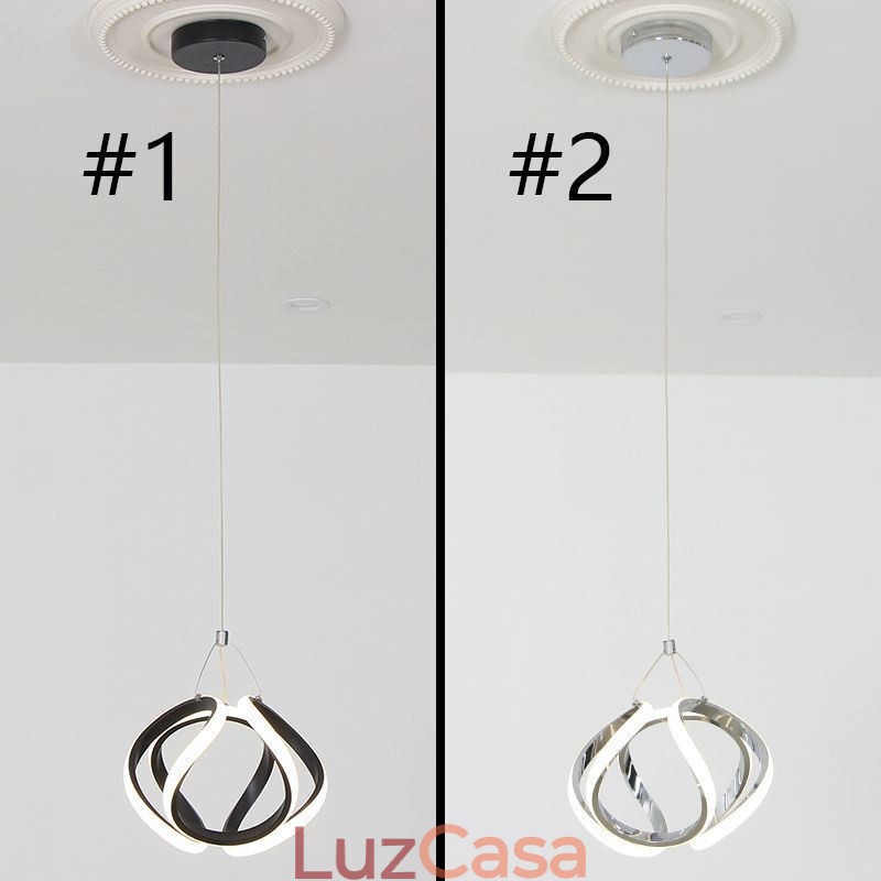 Luminária pendente de alumínio Art Small Pumpkin Ceiling Light