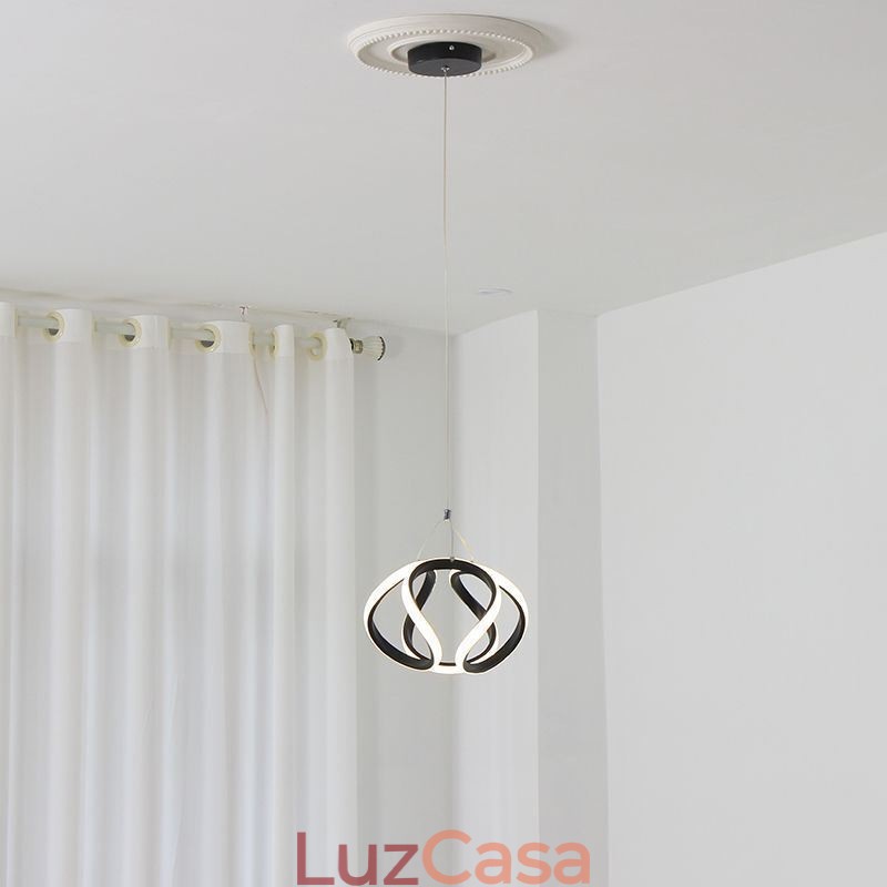 Luminária pendente de alumínio Art Small Pumpkin Ceiling Light