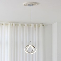 Luminária pendente de alumínio Art Small Pumpkin Ceiling Light
