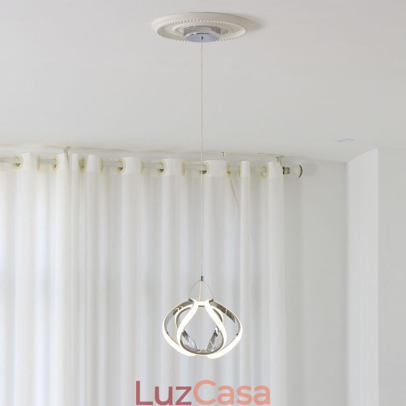 Luminária pendente de alumínio Art Small Pumpkin Ceiling Light